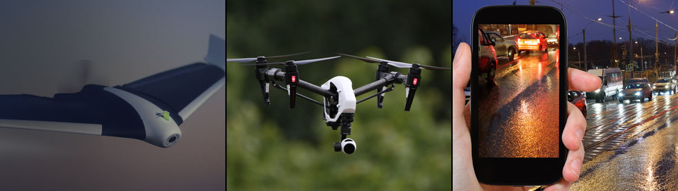 drones and depth sensing cameras